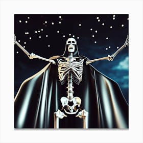 Skeleton In The Sky Canvas Print