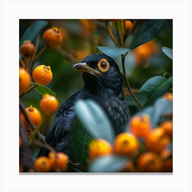 Blackbird Canvas Print