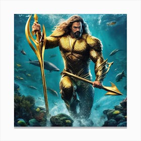 Aquaman 3 Canvas Print