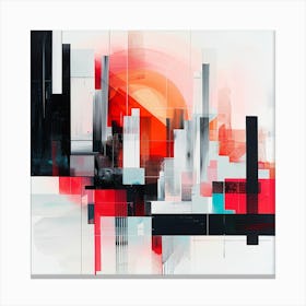 Abstract Cityscape 15 Canvas Print