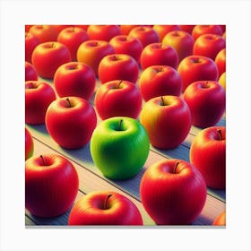 Green Apple 2 Toile