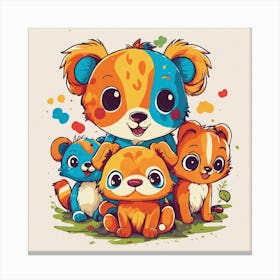 Koala Bears Canvas Print