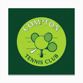 Compton Tennis Club Canvas Print