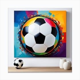 Cuadro En Un Living Canvas Print