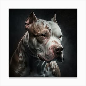 Pit Terrier Canvas Print