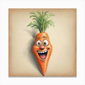 Carrot Stock Videos & Royalty-Free Footage Canvas Print