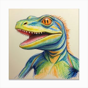 Crocodile 4 Canvas Print