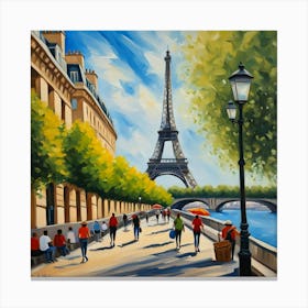 Eiffel Tower 05 Canvas Print