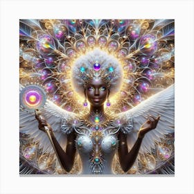 Angel Of Light 6 Canvas Print