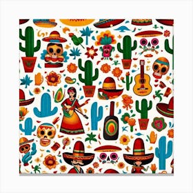 Mexican Mexican Mexican 1 Canvas Print