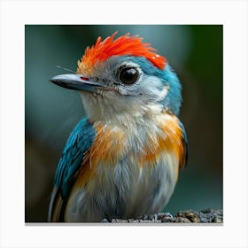 Kingfisher Bird 1 Canvas Print