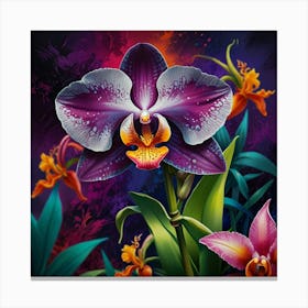 Orchids Canvas Print