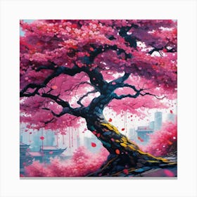 Cherry Blossom Tree 11 Canvas Print