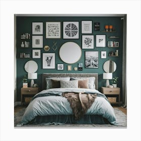 Bedroom Wall Art Canvas Print