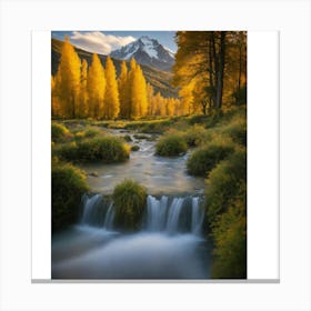 Autumn In The Mountains 7 Canvas Print