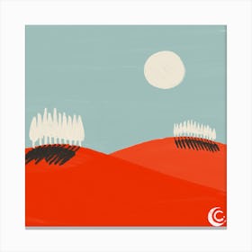 Landscape (Contrasti Pt 1) Canvas Print