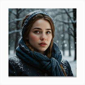 Leonardo Lightning Winter Is Finally Here Art 0 Canvas Print