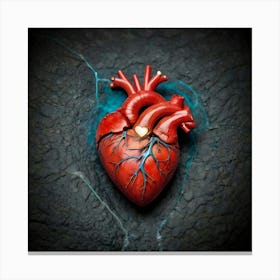 Human Heart Canvas Print