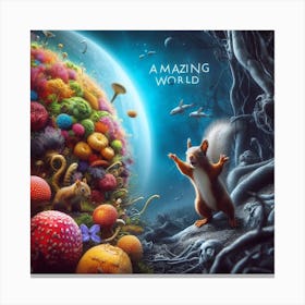 Amazing World Canvas Print