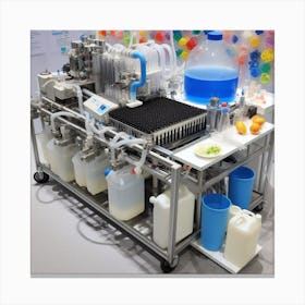 Machine For Making Milk Canvas Print