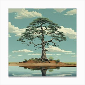 Lone Tree 1 Canvas Print