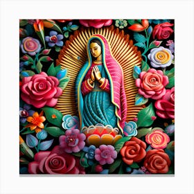 Virgin Of Guadalupe 5 Canvas Print