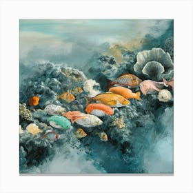 Fishes In The Sea Canvas Print