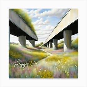 Summer On The Edge Of The City Canvas Print