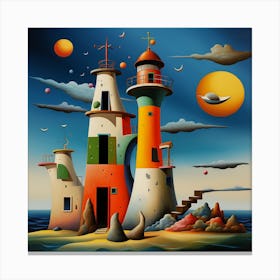 Lighthouse 4 Canvas Print