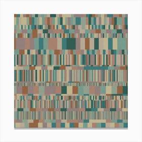 BAR CODE (Generative) V4 Canvas Print