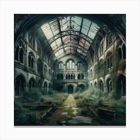 Abandoned Building 3 Canvas Print