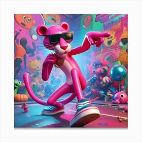 Pink Panther Canvas Print