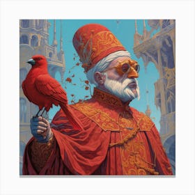 Cardinale Canvas Print