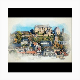 Castle In Germany Canvas Print