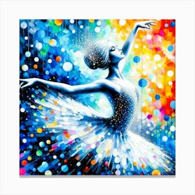 For The Love Of Ballet 10 Canvas Print