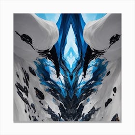 'Snow Angel' Canvas Print