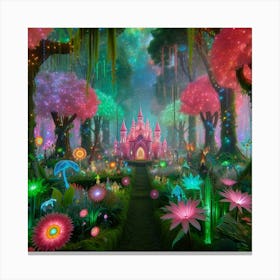 Fairytale Forest 4 Canvas Print