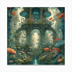 Fairytale Garden 2 Canvas Print