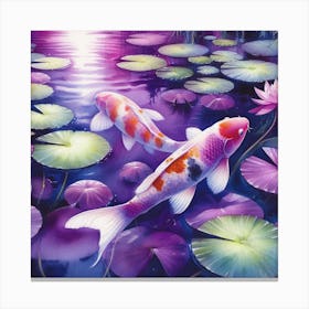 Koi Fish 3 Canvas Print