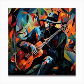 Jazz Musician 39 Canvas Print