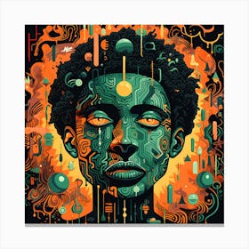 Afrofuturism 1 Canvas Print