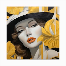 'Flora' 2 Canvas Print