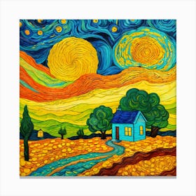 Starry Night Canvas Print