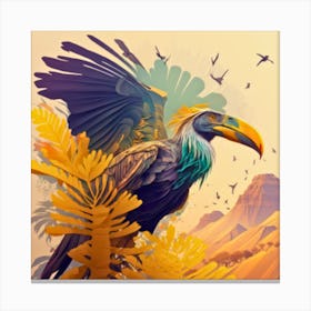 Bird Of Paradise Canvas Print