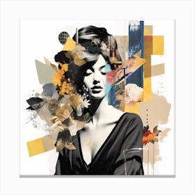 Abstract Woman Canvas Print