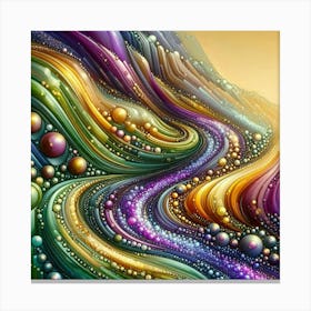 Abstract Painting Canvas Print