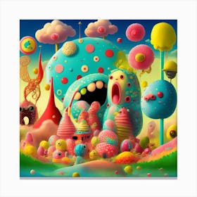 Candy Land Canvas Print