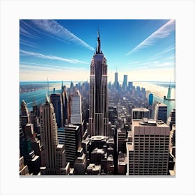 New York City Skyline Canvas Print