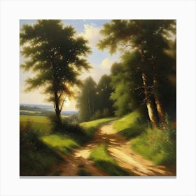 Dirt Road 1 Canvas Print