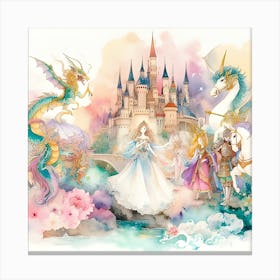 Fairytale Castle 1 Canvas Print